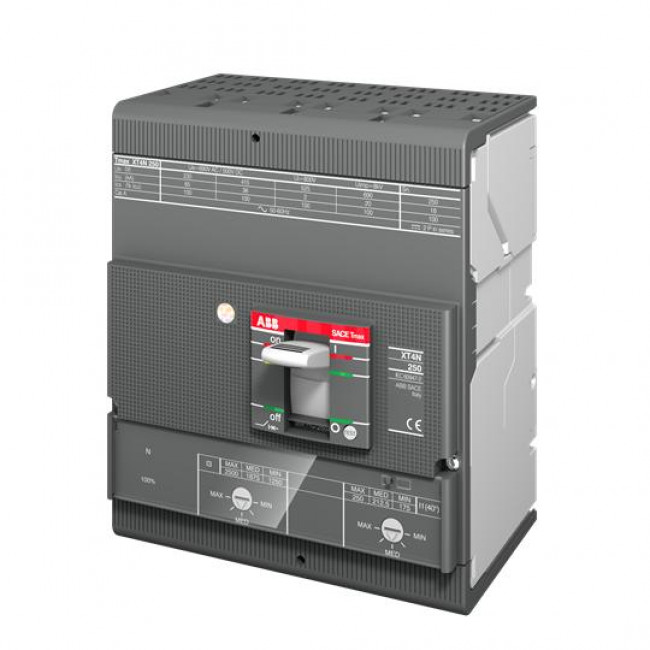 Αυτόματος Διακόπτης Ισχύος 4P 250A 70kA XT4H250 TMD250-2500 4p FF ABB