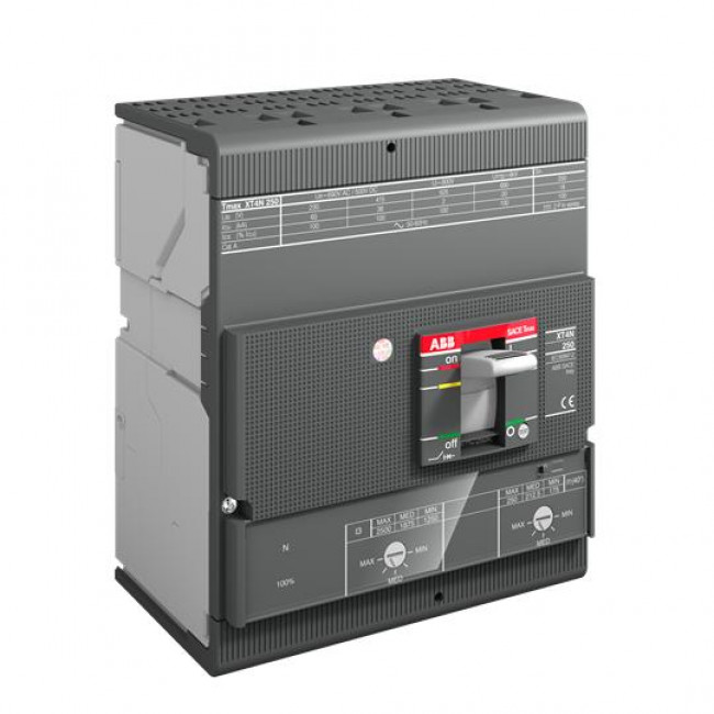 Αυτόματος Διακόπτης Ισχύος 4P 250A 70kA XT4H250 TMD250-2500 4p FF ABB