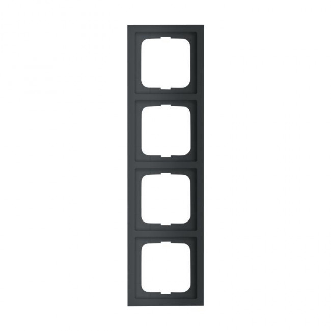 Πλαίσιο 4 Θέσεων Μαύρο Soft 1724-885K Future BUSCH-JAEGER/ABB