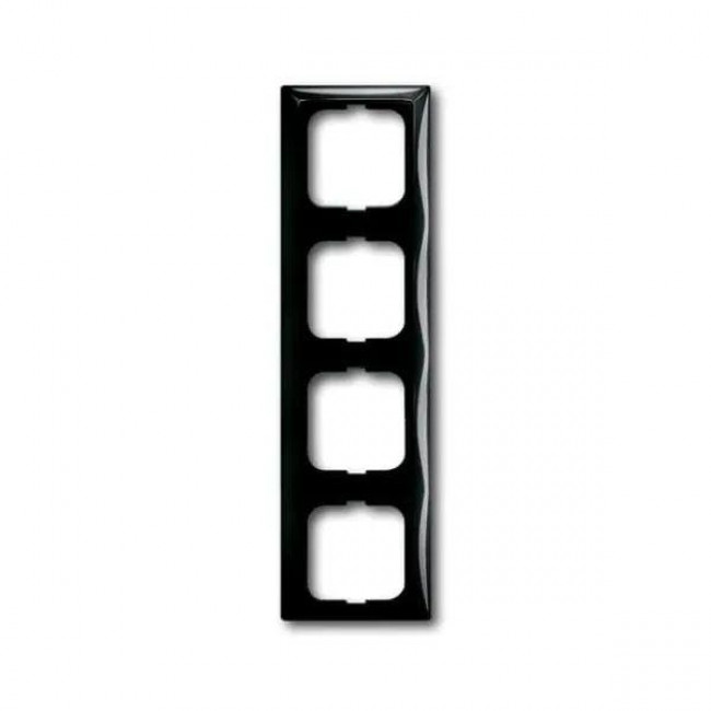 Πλαίσιο 4 Θέσεων Μαύρο 2514-95-507 Basic55 ABB
