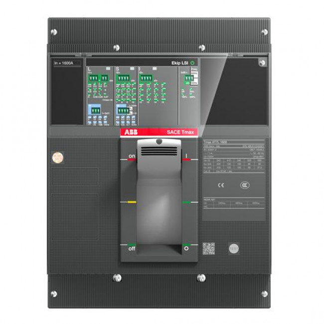 Αυτόματος Διακόπτης Ισχύος 3P 1000A 50kA XT7S 1000 EkipDipLS/I In=1000A 3p FF ABB