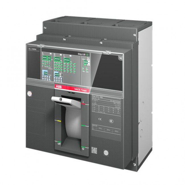 Αυτόματος Διακόπτης Ισχύος 3P 1000A 50kA XT7S 1000 EkipDipLS/I In=1000A 3p FF ABB