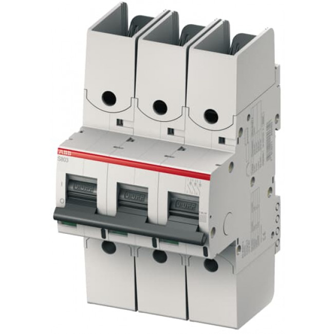 Αυτόματη Ασφάλεια 3P K 6A 4kA 1000VAC S803HV-K6 ABB