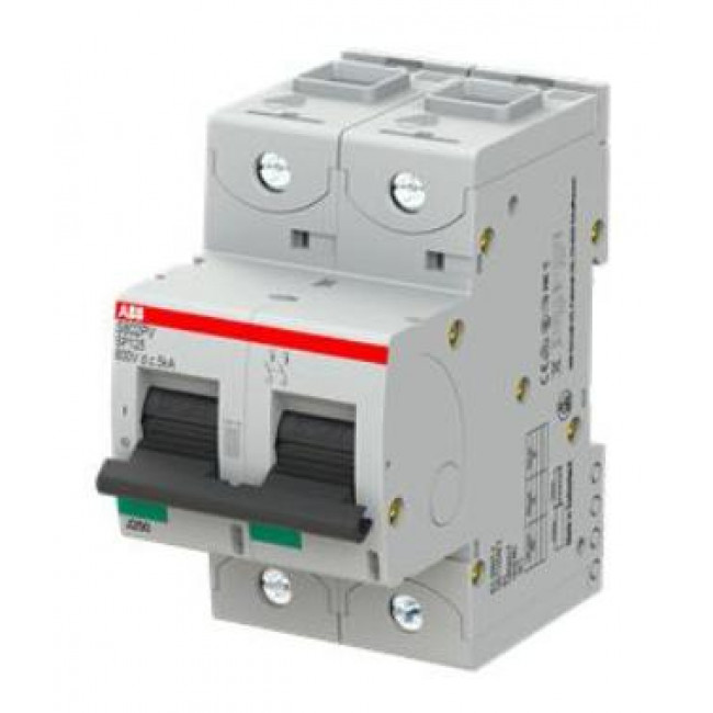 Αυτόματη Ασφάλεια 2P B 10A 5kA 800VDC S802PV-SP10 ABB