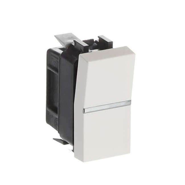 Διακόπτης Απλός 1 Στοιχείου Λευκό Zenit N2101 BL ABB