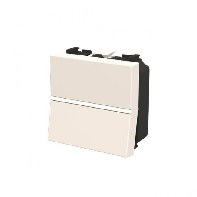 Διακόπτης A/R 2 Στοιχείων Λευκό Zenit N2202 BL ABB