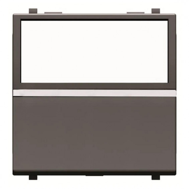 Μπουτόν Επιγραφής 2 Στοιχείων Ανθακί Zenit N2204.8 AN ABB