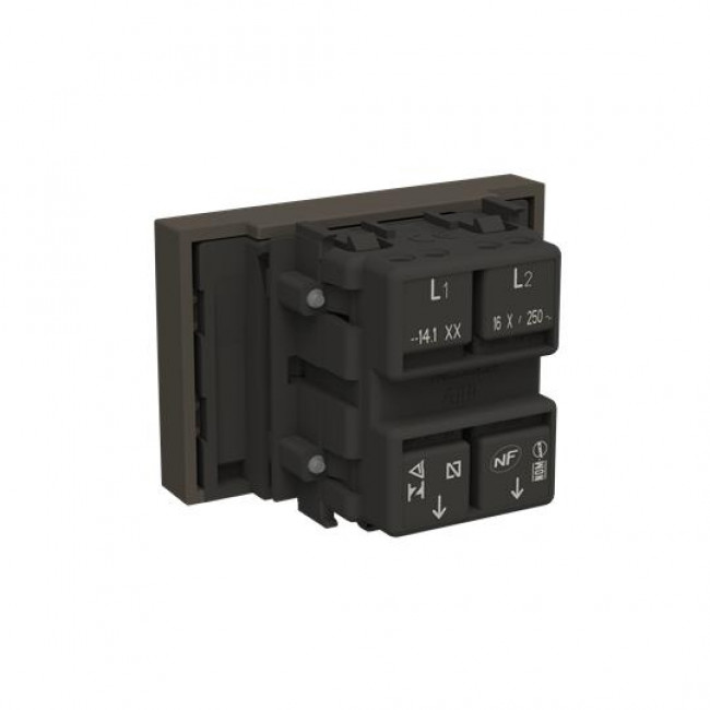 Καρτοδιακόπτης 2 Στοιχείων Ανθρακί Zenit N2214.1 AN ABB