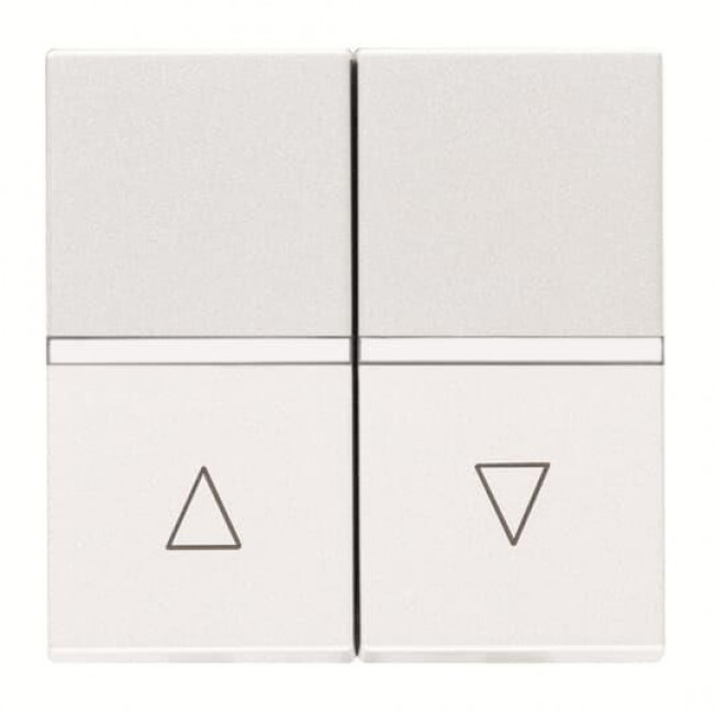 Διακόπτης Ρολων 2 Στοιχείων Λευκό Zenit N2244.1 BL ABB