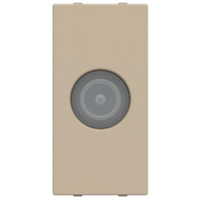 Πρίζα TV Τερματική 1 Στοιχείου Σαμπάνια Zenit N2150.7 CV ABB