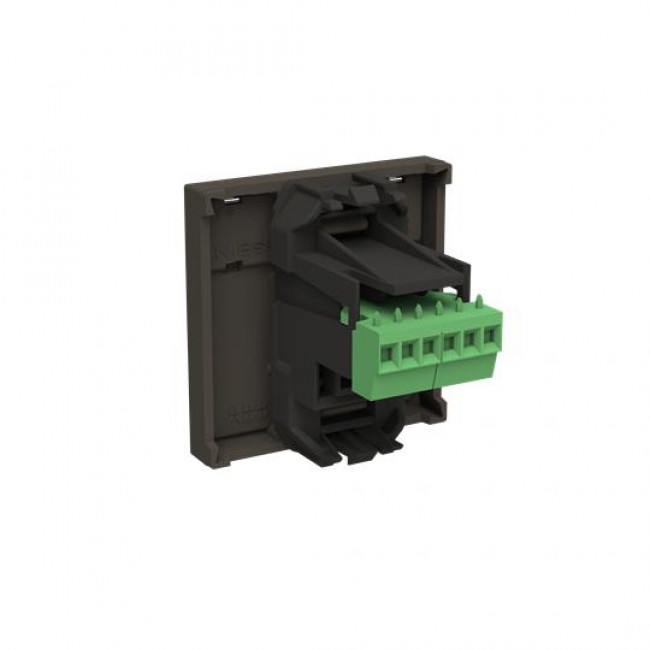 Πρίζα Τηλεφώνου 2 Στοιχείων Ανθρακί Zenit N2217.6 AN ABB