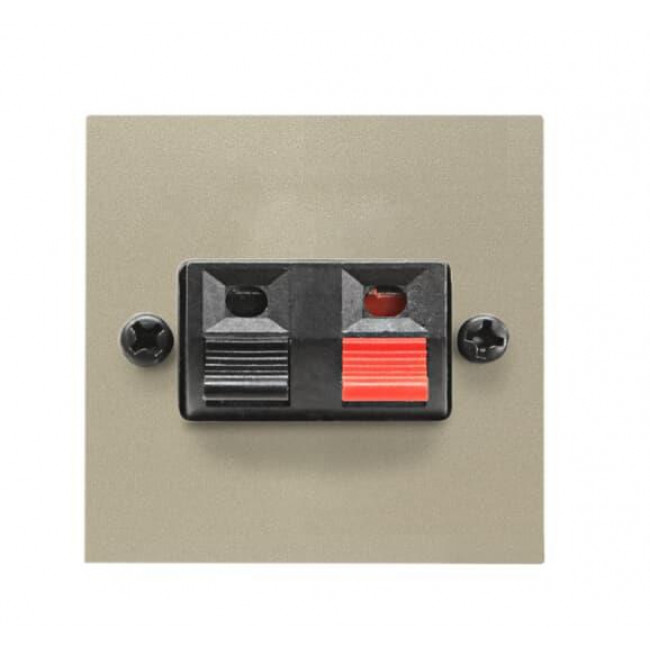 Πρίζα Ηχείου 2 Στοιχείων Σαμπάνια Zenit N2257.1 CV ABB