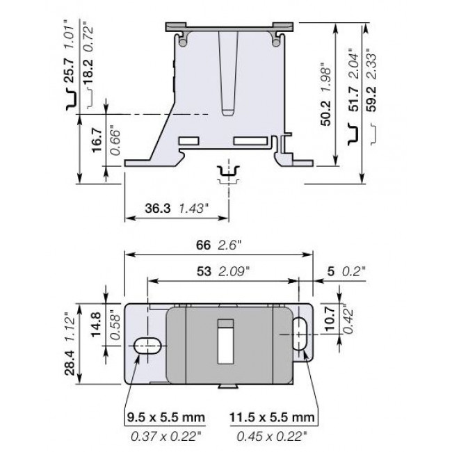 Μπλόκ Διανομής Ράγας 1P 80Α DBL80 ABB