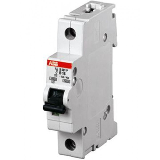 Αυτόματη Ασφάλεια 1P C 16A 3kA SH201T-C16 ABB