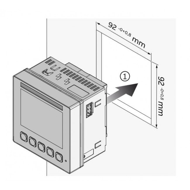 Αναλυτής Δικτύου Πόρτας Πίνακος M4M 20 Modbus ABB