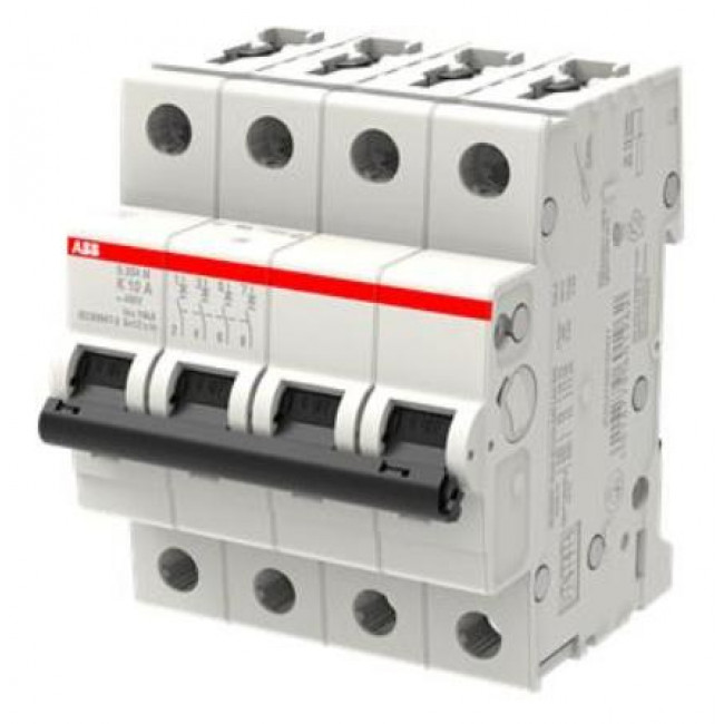 Αυτόματη Ασφάλεια 4P K 1A 10kA S204M-K1 ABB