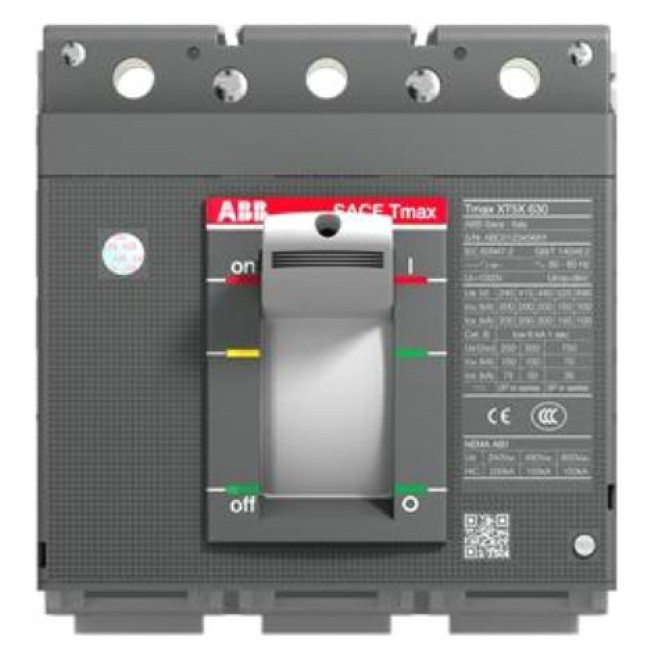 Σώμα Αυτόματου Διακόπτη Ισχύος 3P 400A 50kA XT5S400 Breaking Part 3PFF ABB