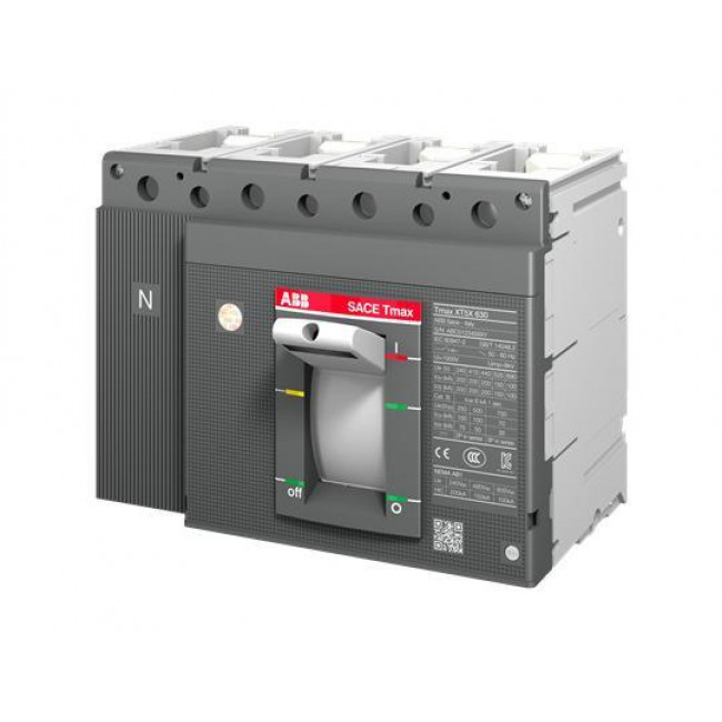 Σώμα Αυτόματου Διακόπτη Ισχύος 4P 630A 70kA XT4H630 Breaking Part 4PFF ABB