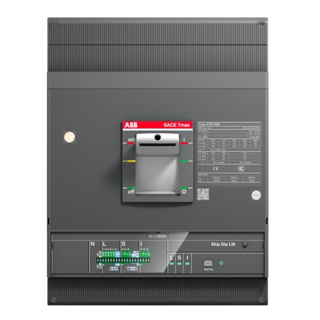 Αυτόματος Διακόπτης Ισχύος 3P 800A 70kA XT6H800 EkipLS/I In=800A 3p FF ABB