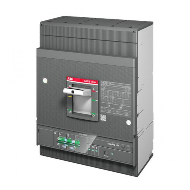 Αυτόματος Διακόπτης Ισχύος 3P 800A 70kA XT6H800 EkipLS/I In=800A 3p FF ABB
