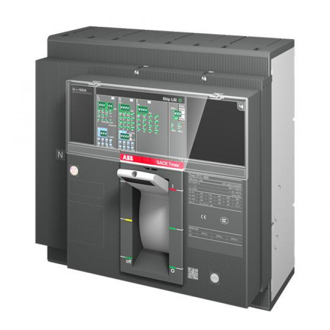 Αυτόματος Διακόπτης Ισχύος 4P 1600A 50kA XT7S 1600 EkipDipLS/I In=1600A 4p FF ABB