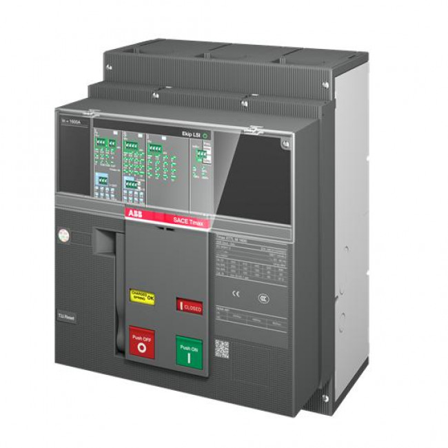 Αυτόματος Διακόπτης Ισχύος 3P 1000A 70kA XT7HM 1000 EkipDipLS/I In=1000A 3p FF ABB