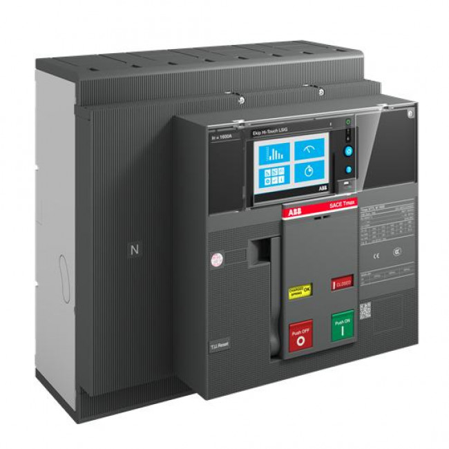 Αυτόματος Διακόπτης Ισχύος 4P 1250A 50kA XT7SM 1250 Ekip Touch Meas.LSI In1250 4p FF ABB