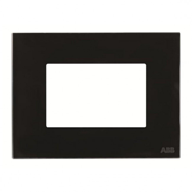 Πλαίσιο 3 Στοιχείων Γυαλί Γραφίτης Zenit N2373.1 CF ABB