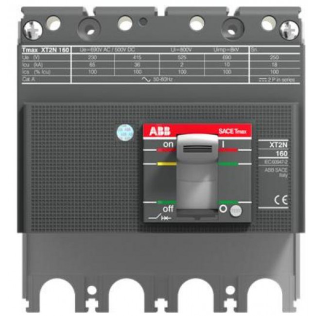 Σώμα Αυτόματου Διακόπτη Ισχύος 4P 160A 36kA XT2N160 Breaking Part 4PFF ABB