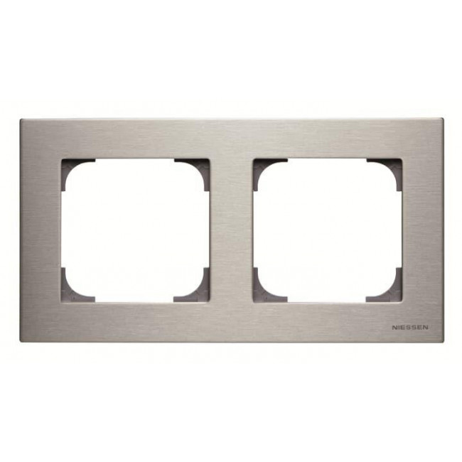 Πλαίσιο 2 Θέσεων Ατσάλι 8572AI Sky ABB