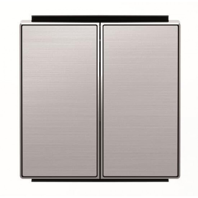 Μετώπη 2 Πλήκτρων Ατσάλι 8511AI Sky ABB