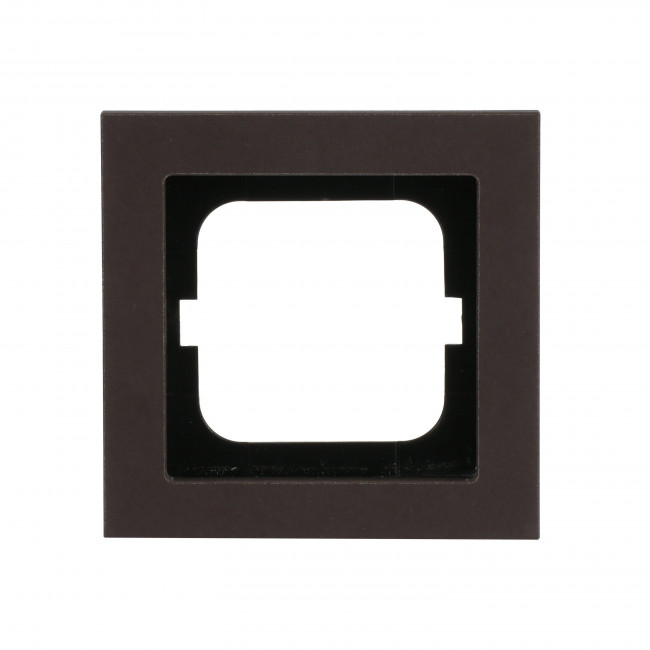 Πλαίσιο 1 Θέσης Καφέ Σκούρο 1721-243 aXcent ABB