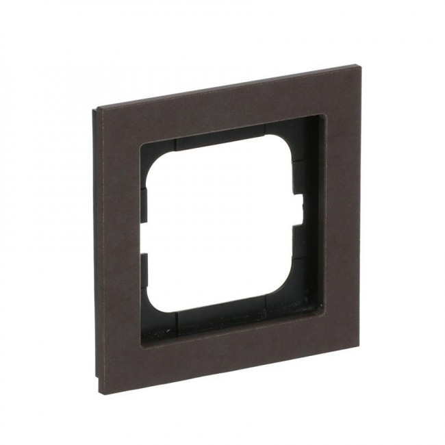 Πλαίσιο 1 Θέσης Καφέ Σκούρο 1721-243 aXcent ABB