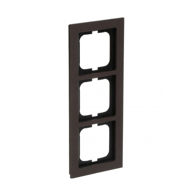 Πλαίσιο 3 Θέσεων Καφέ Σκούρο 1723-243 aXcent ABB