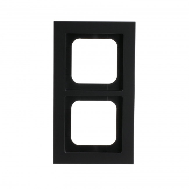Πλαίσιο 2 Θέσεων Μαύρο 1722-275-500 aXcent ABB