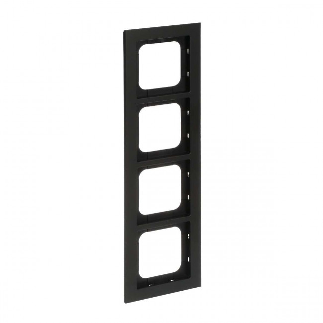Πλαίσιο 4 Θέσεων Μαύρο 1724-275-500 aXcent ABB