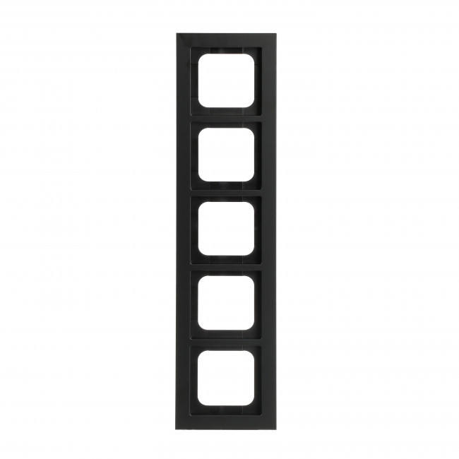 Πλαίσιο 5 Θέσεων Μαύρο 1725-275-500 aXcent ABB