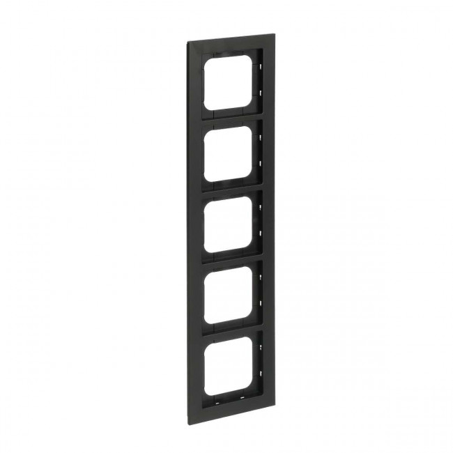 Πλαίσιο 5 Θέσεων Μαύρο 1725-275-500 aXcent ABB