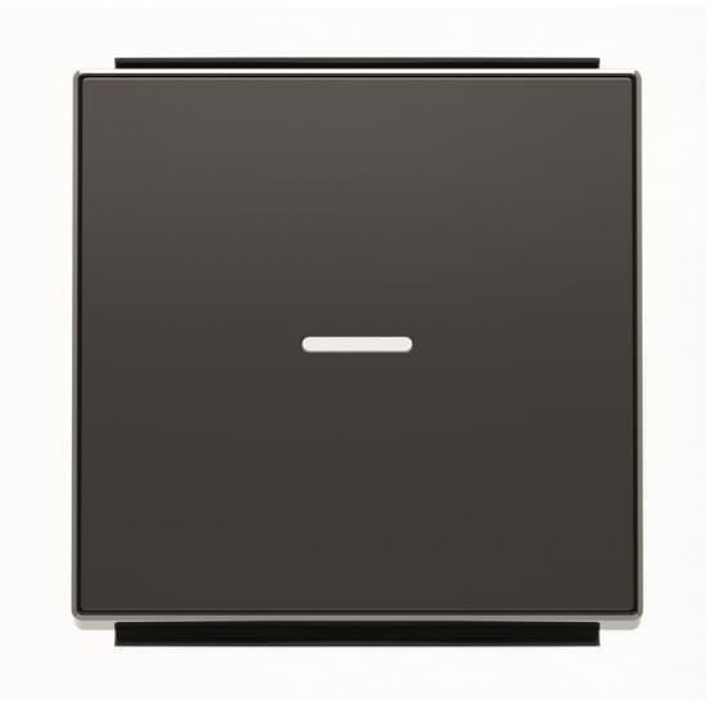 Μετώπη 1 Πλήκτρου Για Φωτεινή Λειτουργία Μαύρο 8501.3NS Sky ABB