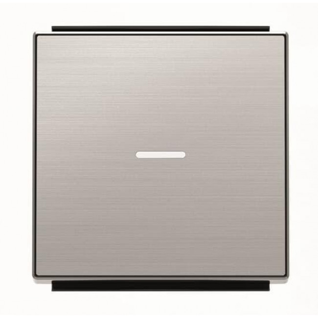 Μετώπη 1 Πλήκτρου Για Φωτεινή Λειτουργία Ατσάλι 8501.3AI Sky ABB