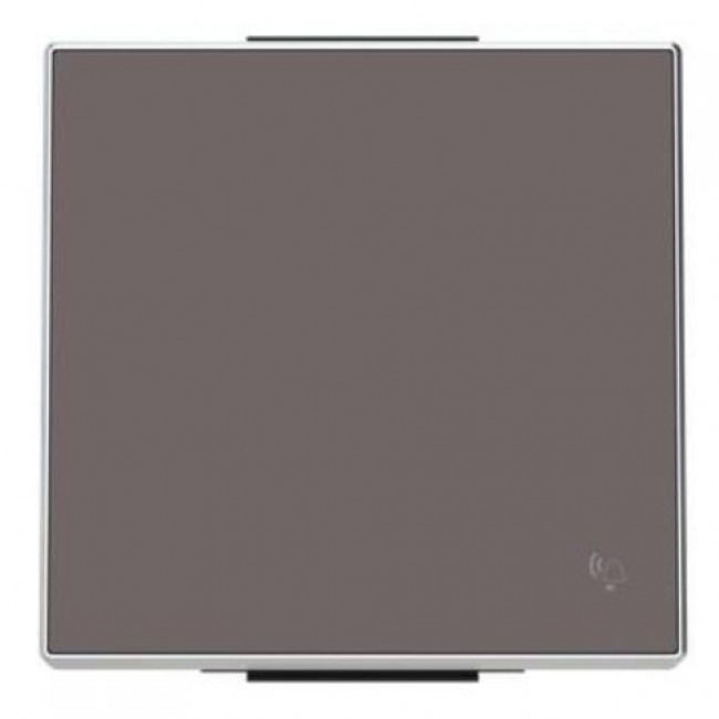 Μετώπη 1 Πλήκτρου Με Σύμβολο Κουδούνι Taupe 8504TP Sky ABB