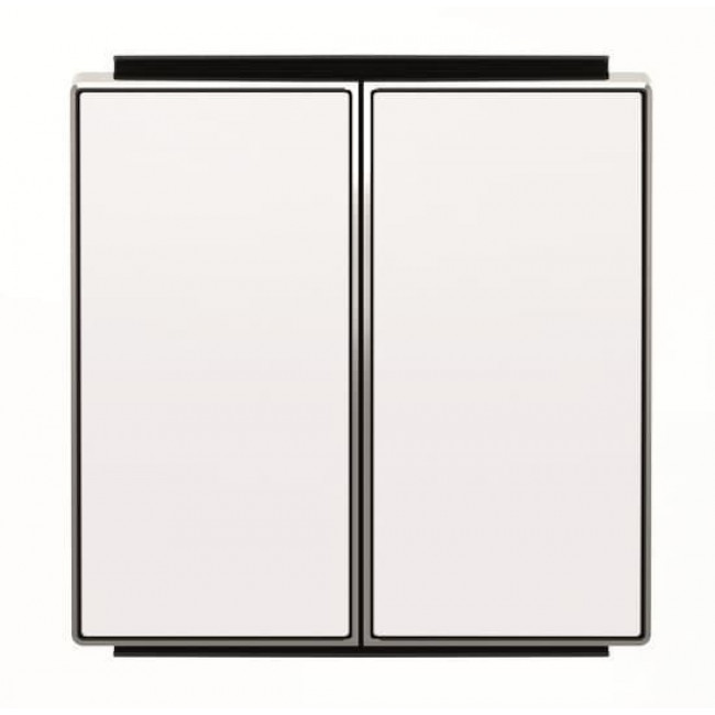 Μετώπη 2 Πλήκτρων Λευκό Soft 8511BL Sky ABB