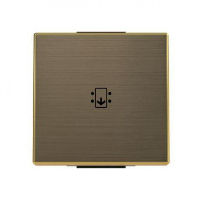 Μετώπη Καρτοδιακόπτη Χρυσό 8514OE Sky ABB