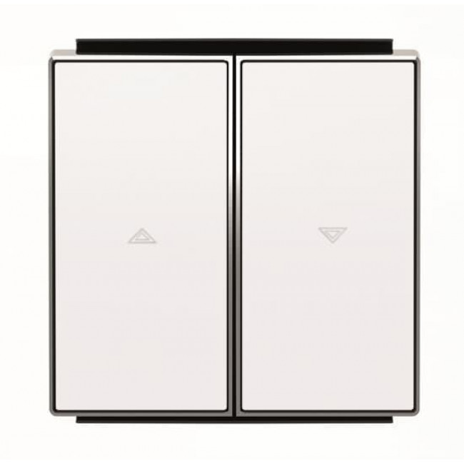 Μετώπη Ρολών Πλήκτρου Λευκό Soft 8544BL Sky ABB