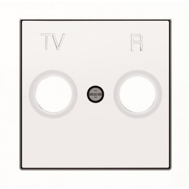 Μετώπη Πρίζας TV-R Λευκό Soft 8550BL Sky ABB