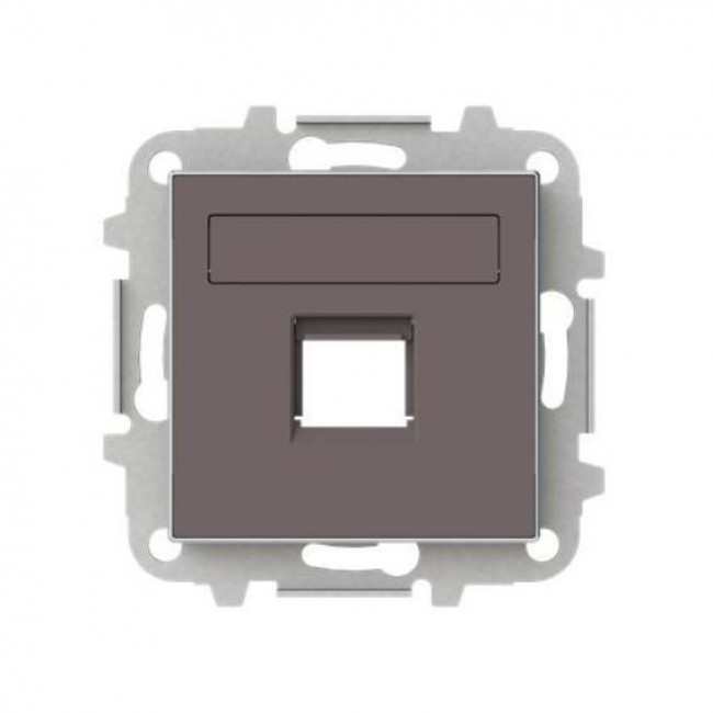 Μετώπη Πρίζας Τηλεφώνου ή Data Taupe 8518.1TP Sky ABB