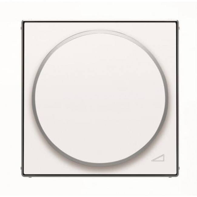 Μετώπη Περιστροφικού Dimmer Λευκό Soft 8560.2BL Sky ABB