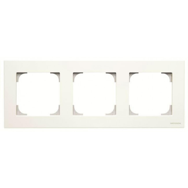 Πλαίσιο 3 Θέσεων Λευκό 8573.1BL Sky ABB
