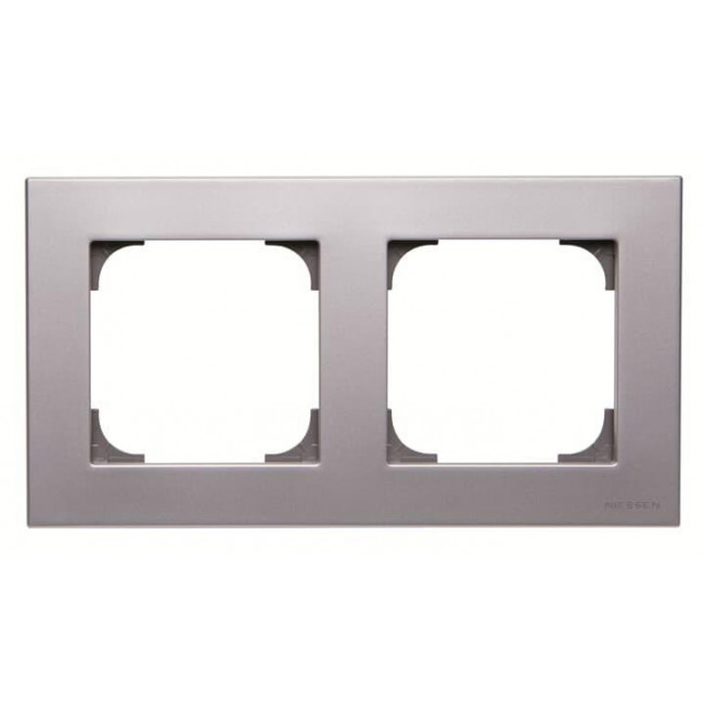 Πλαίσιο 2 Θέσεων Αλουμίνιο 8572PL Sky ABB