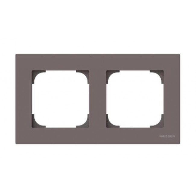 Πλαίσιο 2 Θέσεων Taupe 8572TP Sky ABB